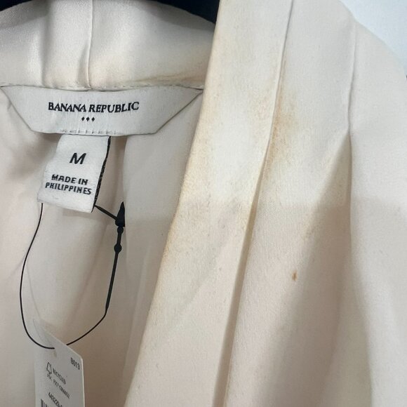 Banana Republic Tie Front Cropped Halter Top - Size M - NWT - Picture 7 of 13